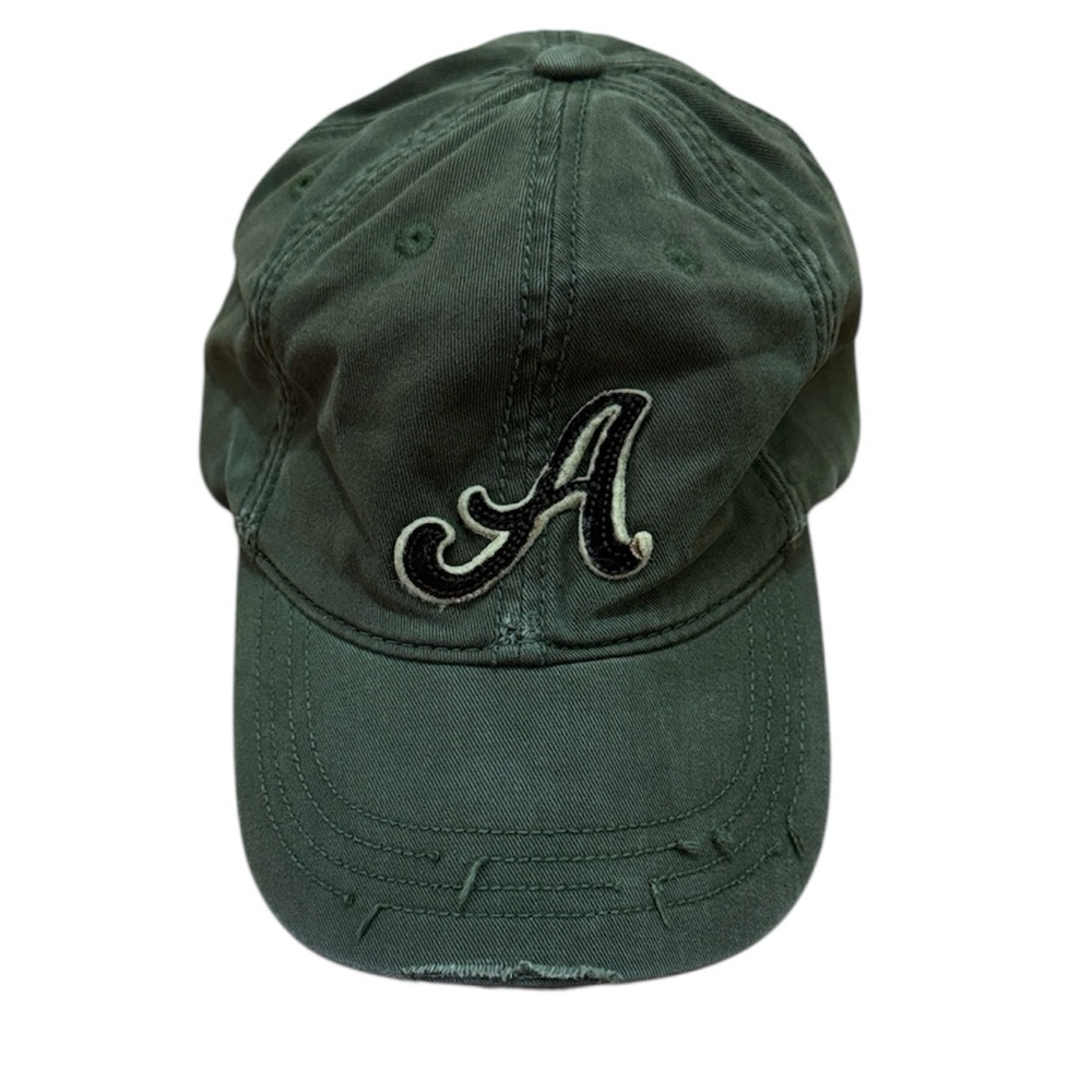 Abercrombie & Fitch Dark Green Baseball Cap with 'A' Patch